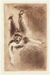 MARC CHAGALL Group of 6 etchings.